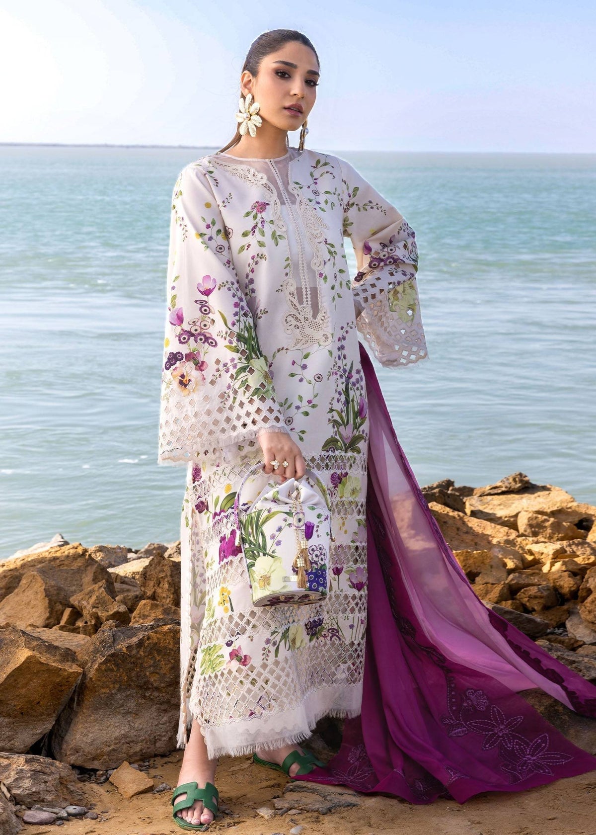 Crimson | Floe by Crimson | Bloom Bold - D4 A by Maria Faisal - Registered Vendor of : Crimson - type : Ladies Clothes - 100% original wedding dresses