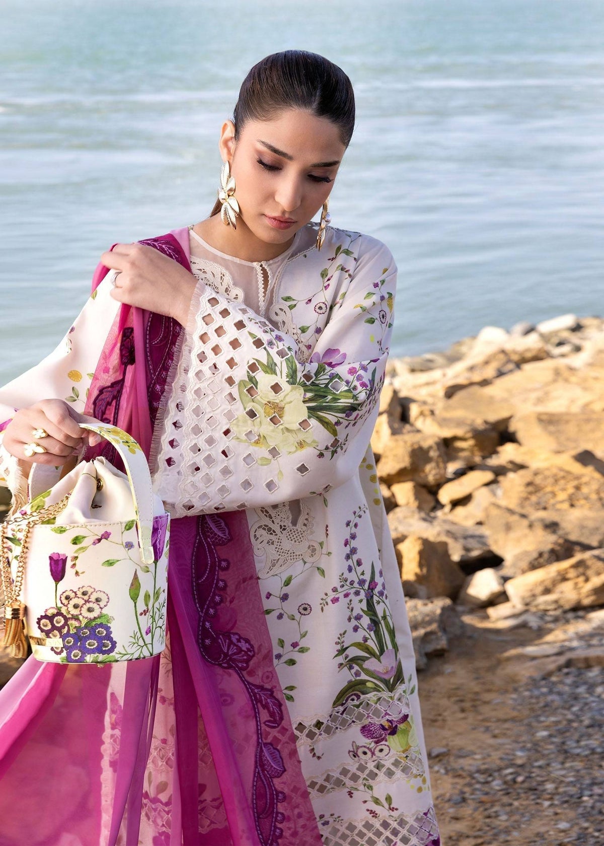 Crimson | Floe by Crimson | Bloom Bold - D4 A by Maria Faisal - Registered Vendor of : Crimson - type : Ladies Clothes - 100% original wedding dresses