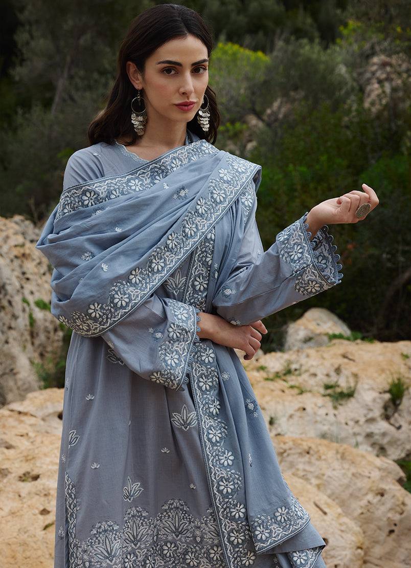 Image | Lawnkari 25 | Defne by Maria Faisal - Registered Vendor of : Image - type : Ladies Clothes - 100% original wedding dresses