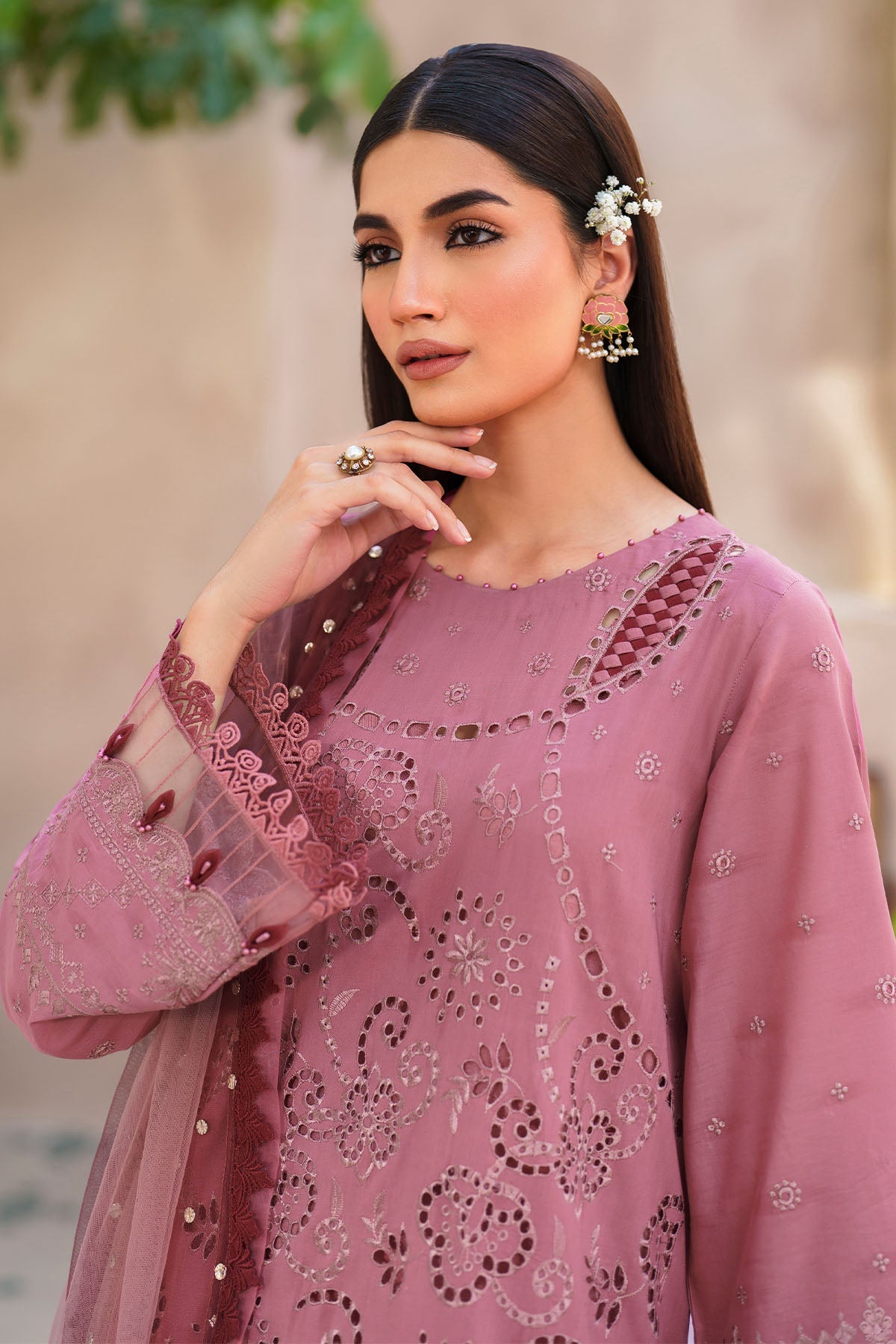 Nureh | Bazaar Lawn | NS - 136 - Ladies Clothes - Maria Faisal