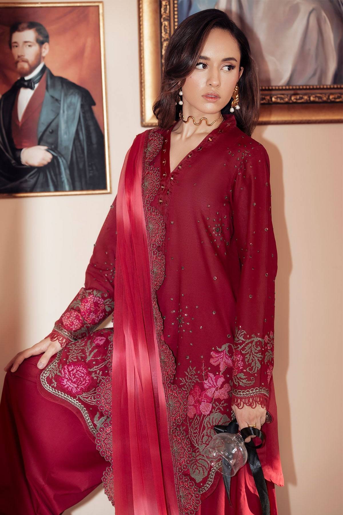 Nureh | Feya Eid Collection | FE-07 by Maria Faisal - Registered Vendor of : Nureh - type : Ladies Clothes - 100% original wedding dresses