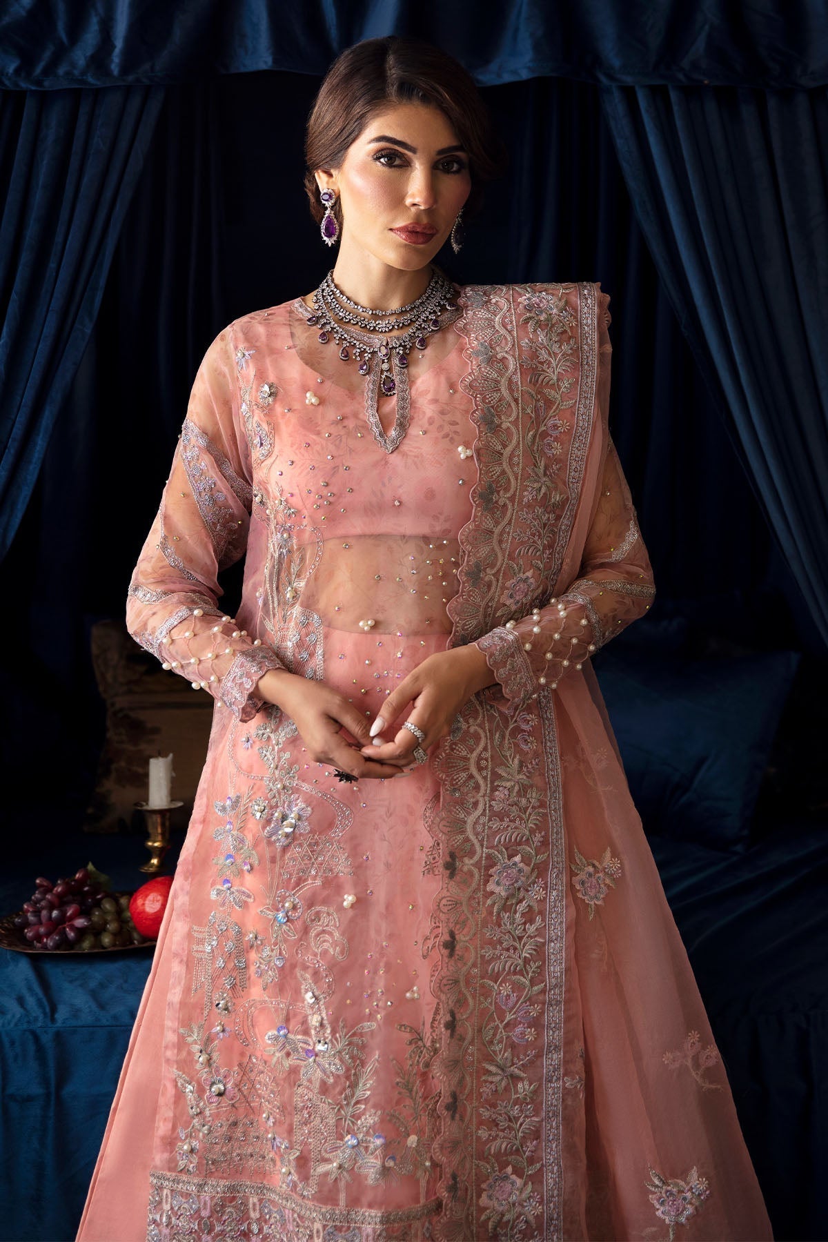 Nureh | Elanora Formal 24 | NEL-51-Erika - Ladies Clothes - Maria Faisal