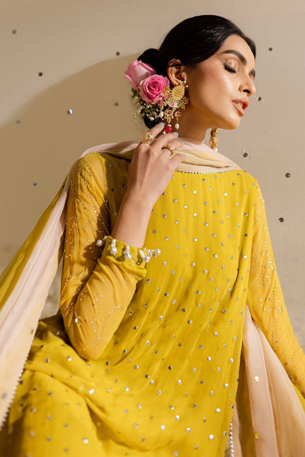 Nureh | Mukeshkari Formals | MK-08 by Maria Faisal - Registered Vendor of : Nureh - type : Ladies Clothes - 100% original wedding dresses
