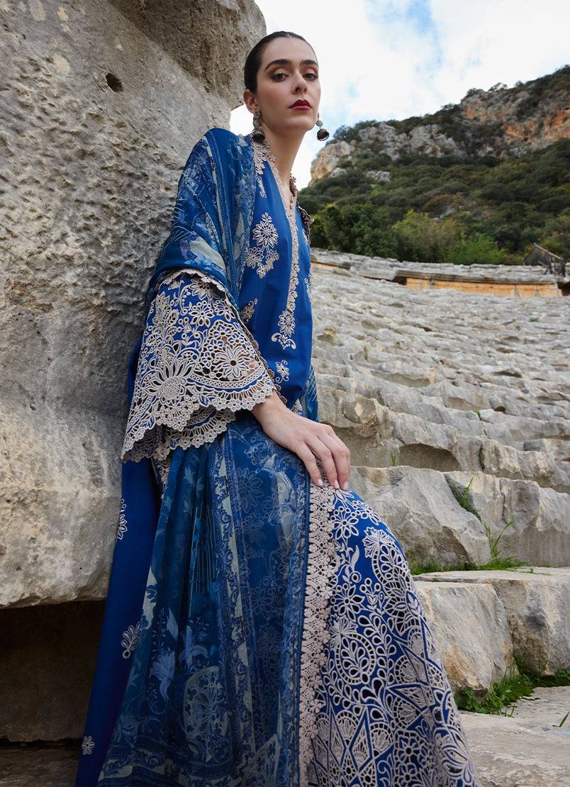 Image | Lawnkari 25 | Qarba by Maria Faisal - Registered Vendor of : Image - type : Ladies Clothes - 100% original wedding dresses