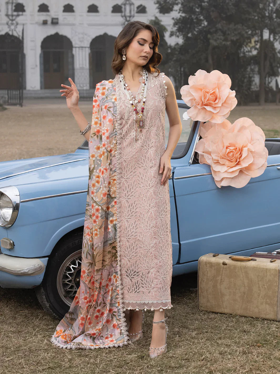 Faiza Faisal | Maya Luxury Lawn | Amirah - Maria Faisal