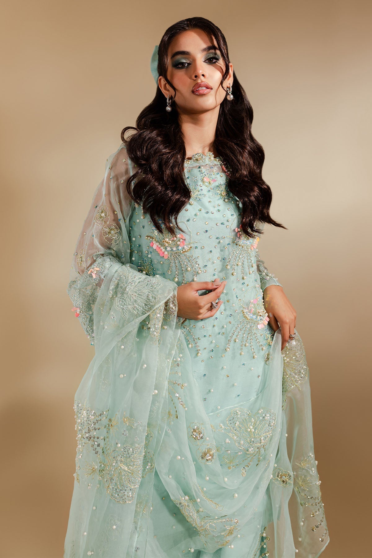 Nureh | Tiny Twinkles | TWINKLE - Wedding Dress - Maria Faisal