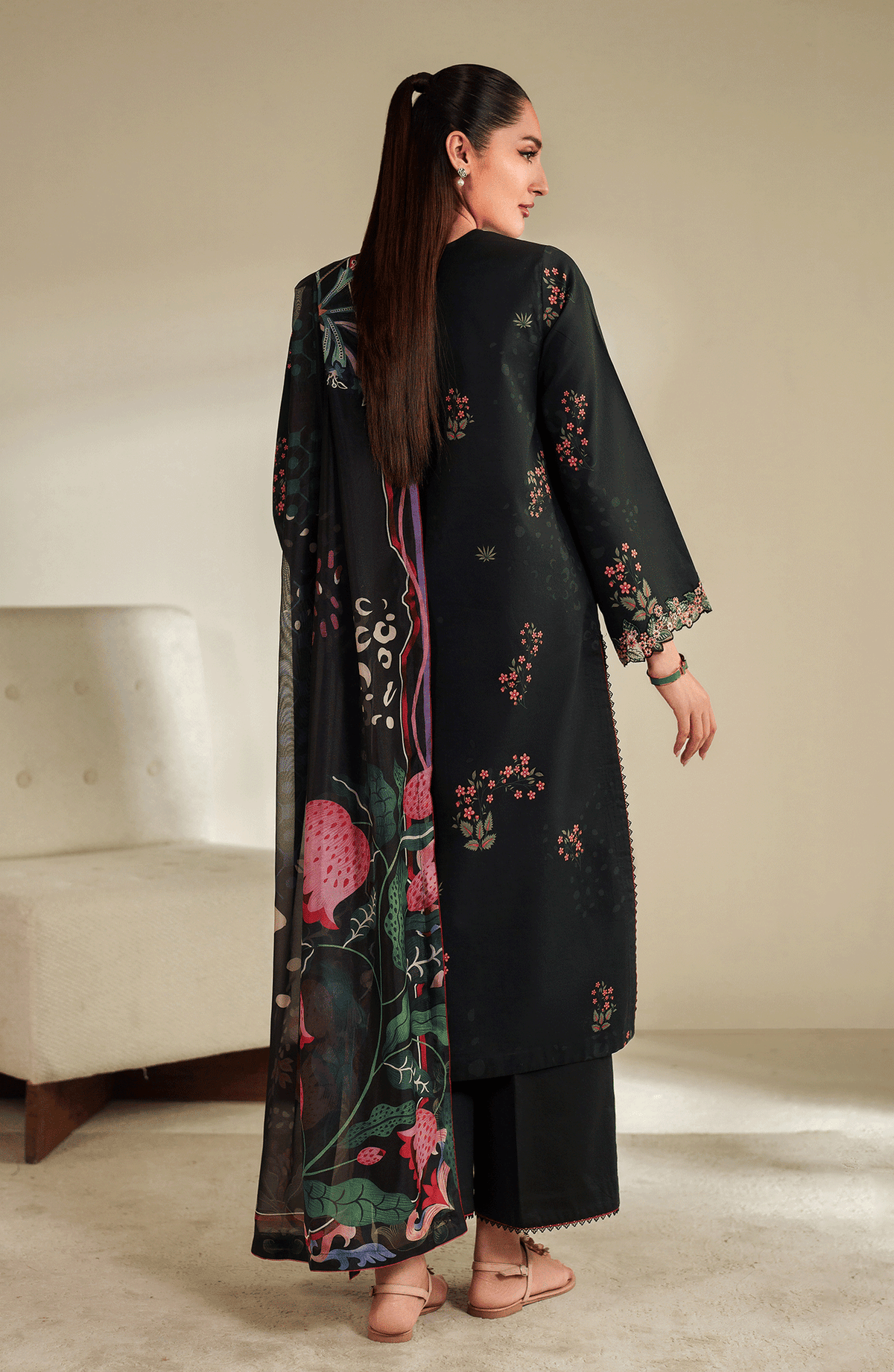 Seran | Ilara Cambric |NOIREA - Ladies Clothes - Maria Faisal