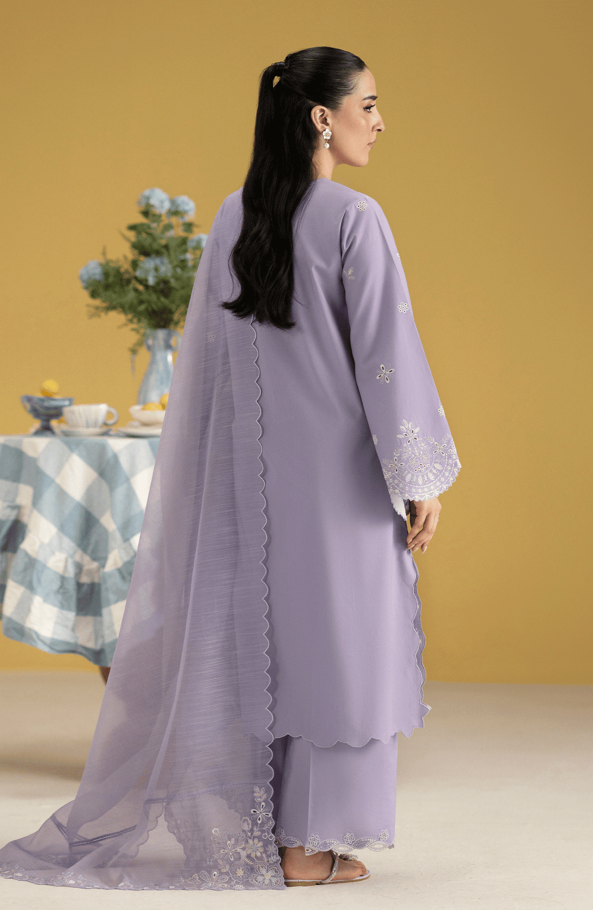 Seran | Luxury Pret | LIGIA - 3pc - Ladies Clothes - Maria Faisal