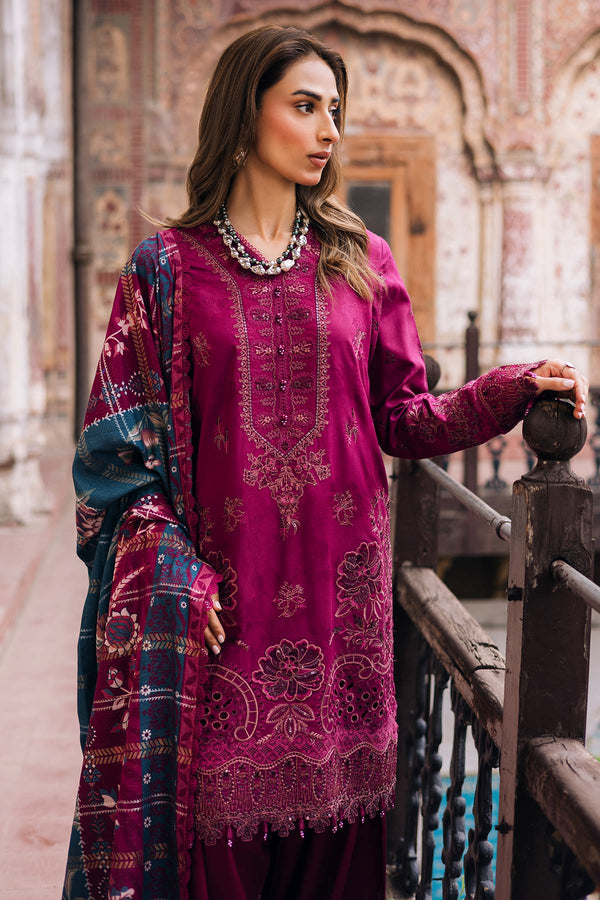 Nureh | Maya Linen 25 | NW-100 - Ladies Clothes - Maria Faisal