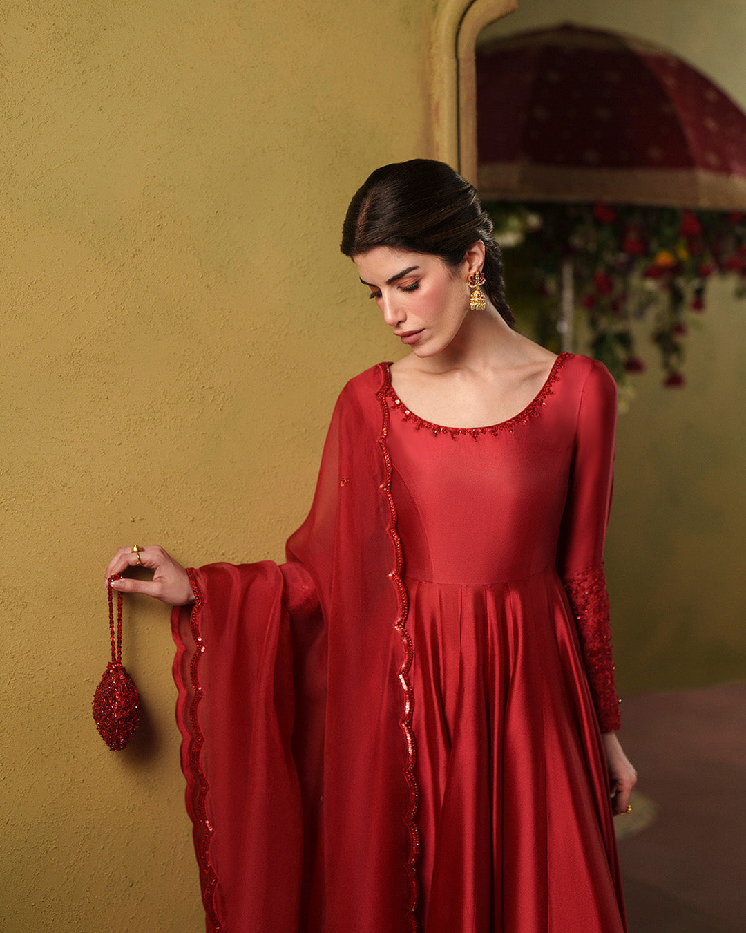 Faiza Saqlain | Lamia Wedding Formals | Siham - Wedding Dress - available at Maria Faisal in UK and USA.
