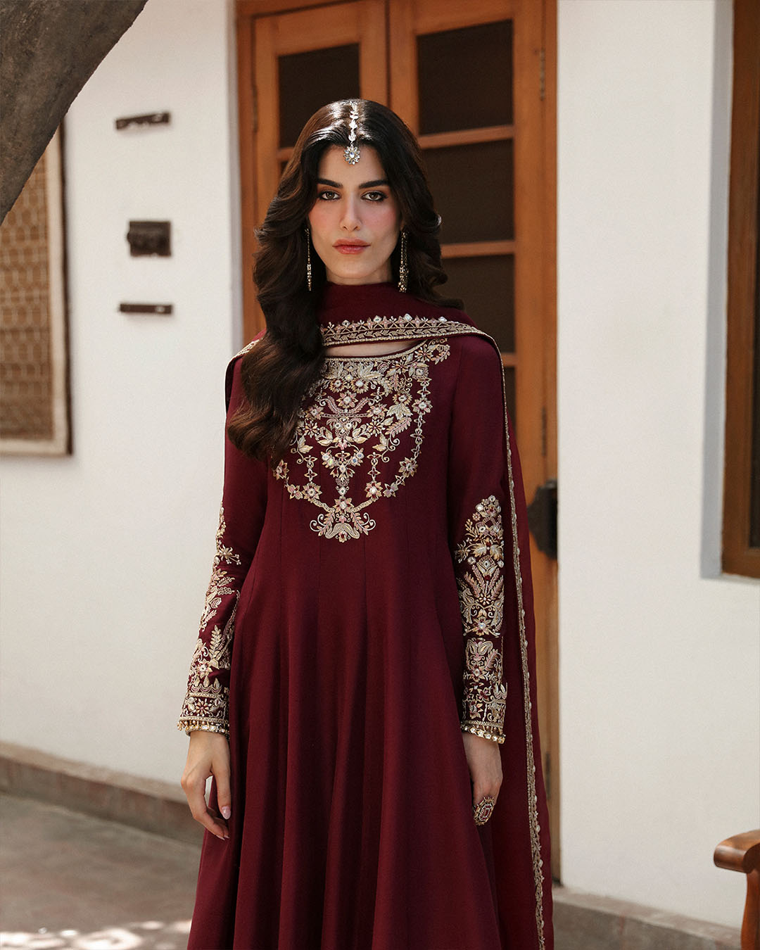 Faiza Saqlain | Mehermah Luxe Formals | Norine - Wedding Dress - Maria Faisal