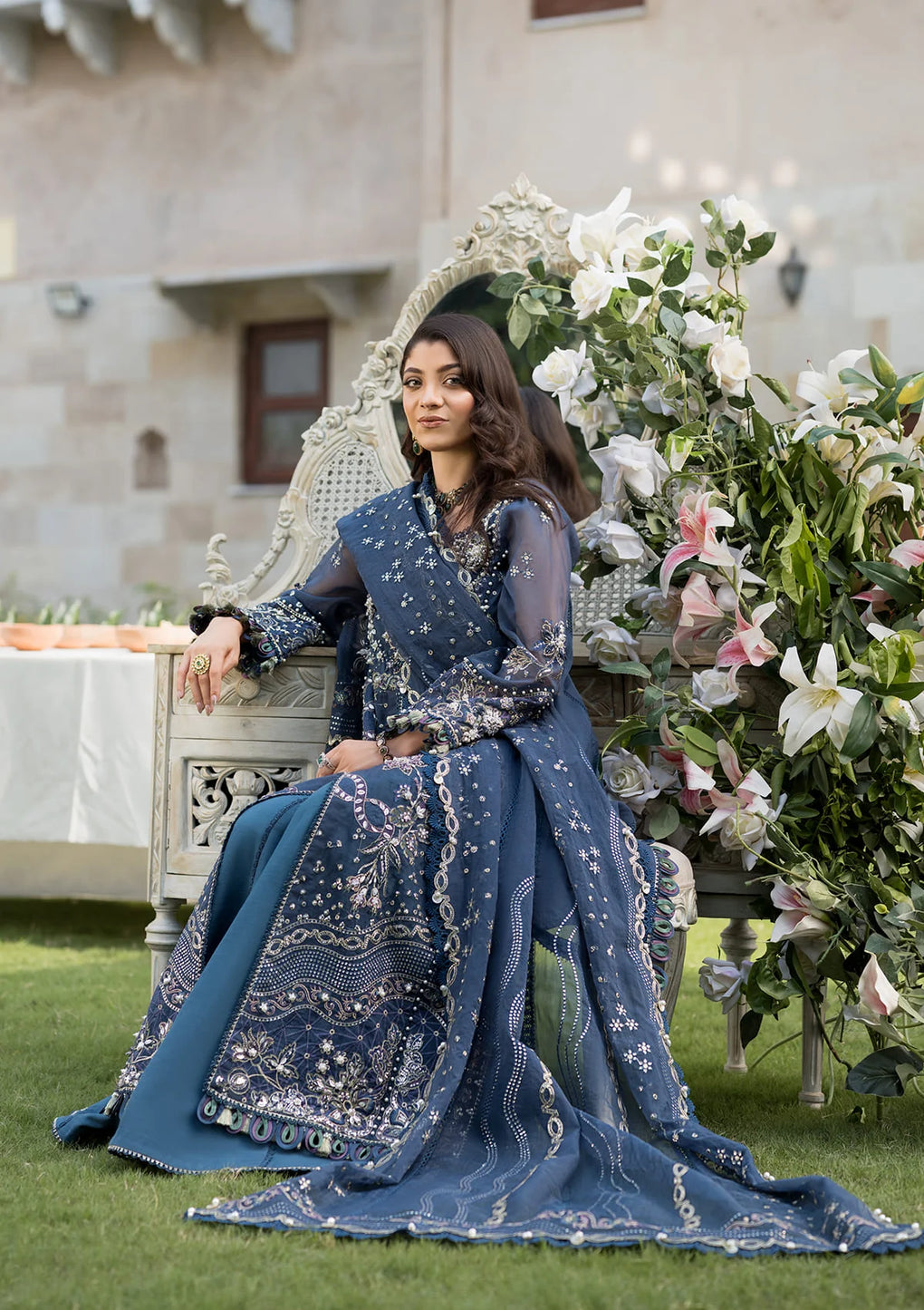 Elaf Premium | Formal Handwork Collection | EFH-04 FALAK - Ladies Clothes - Maria Faisal