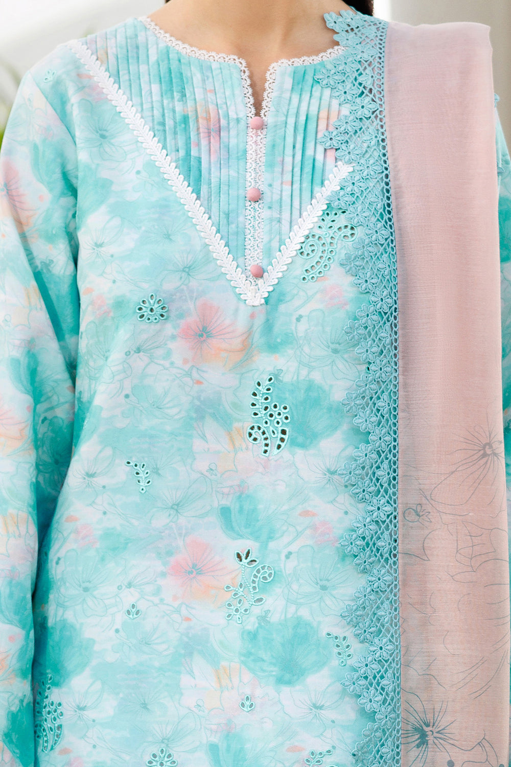 Farasha | Printed Essentials | Blue Dusk