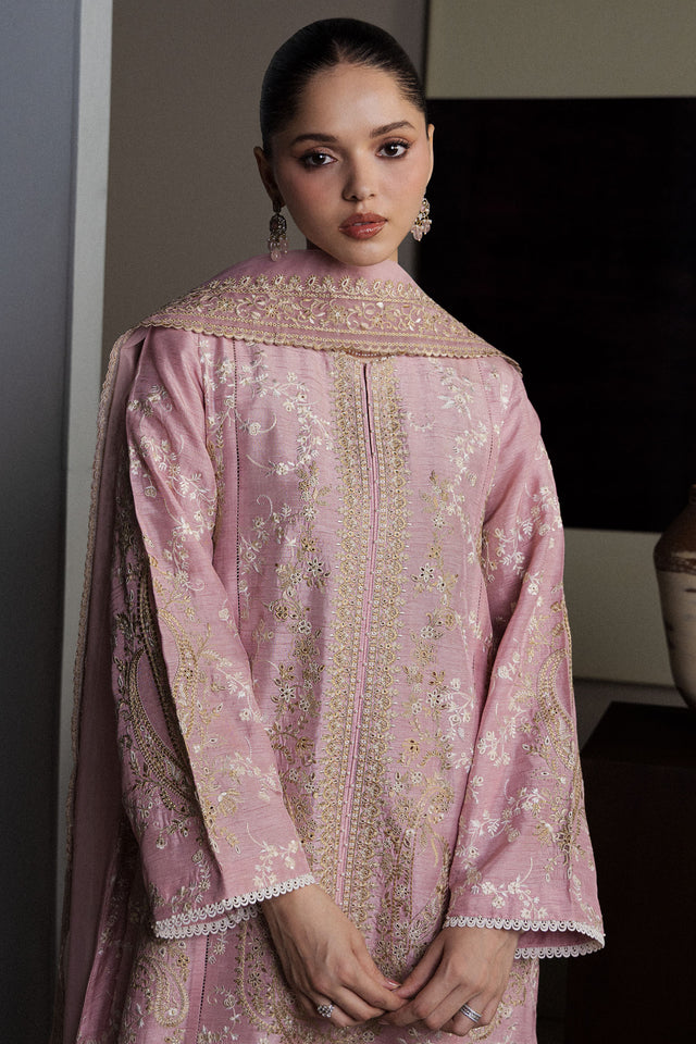 Zara Shahjahan | Festive 26 | Gul-Naar - Luxury Dress - available at Maria Faisal in UK and USA.