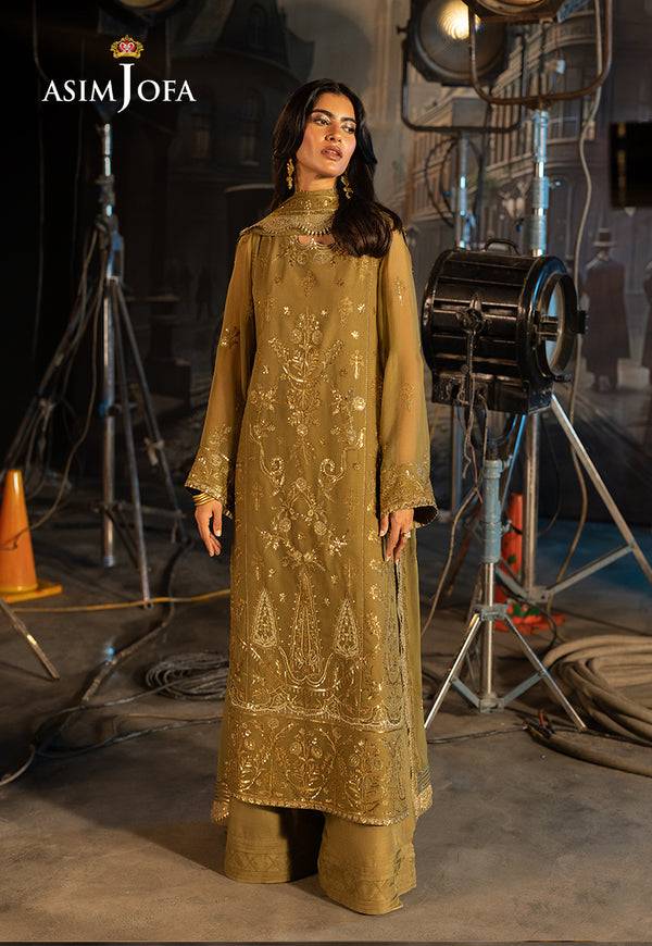 Asim Jofa | Festive Collection 25 | AJLF-15 by Maria Faisal - Registered Vendor of : Asim Jofa - type : Ladies Clothes - 100% original wedding dresses