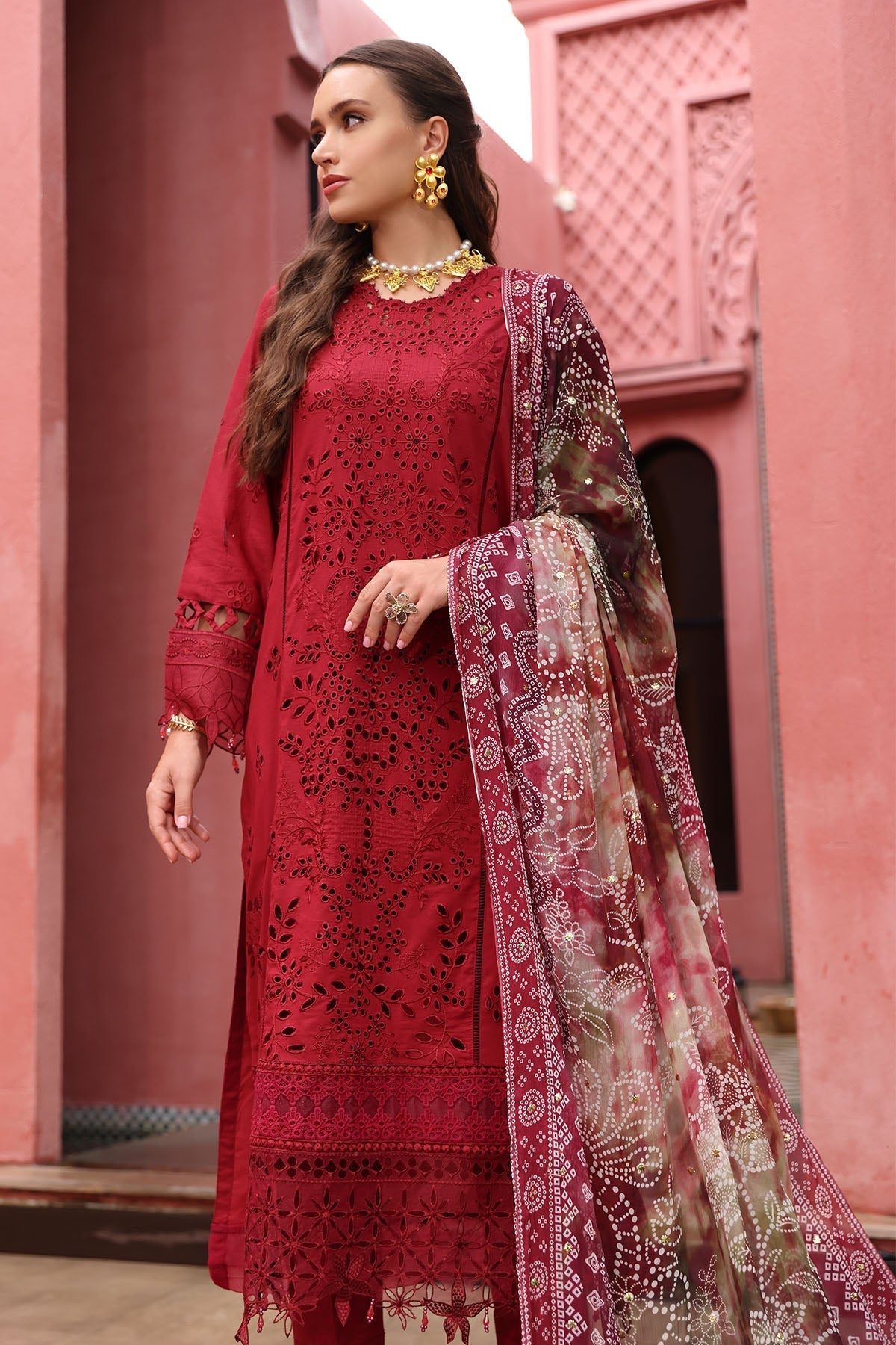 Nureh | Bazaar Lawn 25 | NE-109 by Maria Faisal - Registered Vendor of : Nureh - type : Ladies Clothes - 100% original wedding dresses