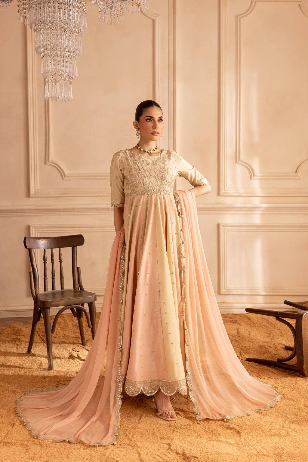 Vanya | Marlene Formals | ML-03 by Maria Faisal - Registered Vendor of : Vanya - type : Ladies Clothes - 100% original wedding dresses