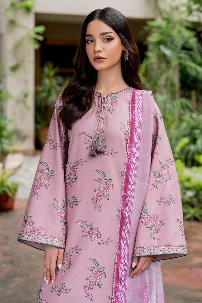 Jazmin | Winter Edition 24 | KHADDAR UW-0054 - Designer Dress with Intricate embroidery and embellishments. Shop elegent wedding dress at Maria Faisal.