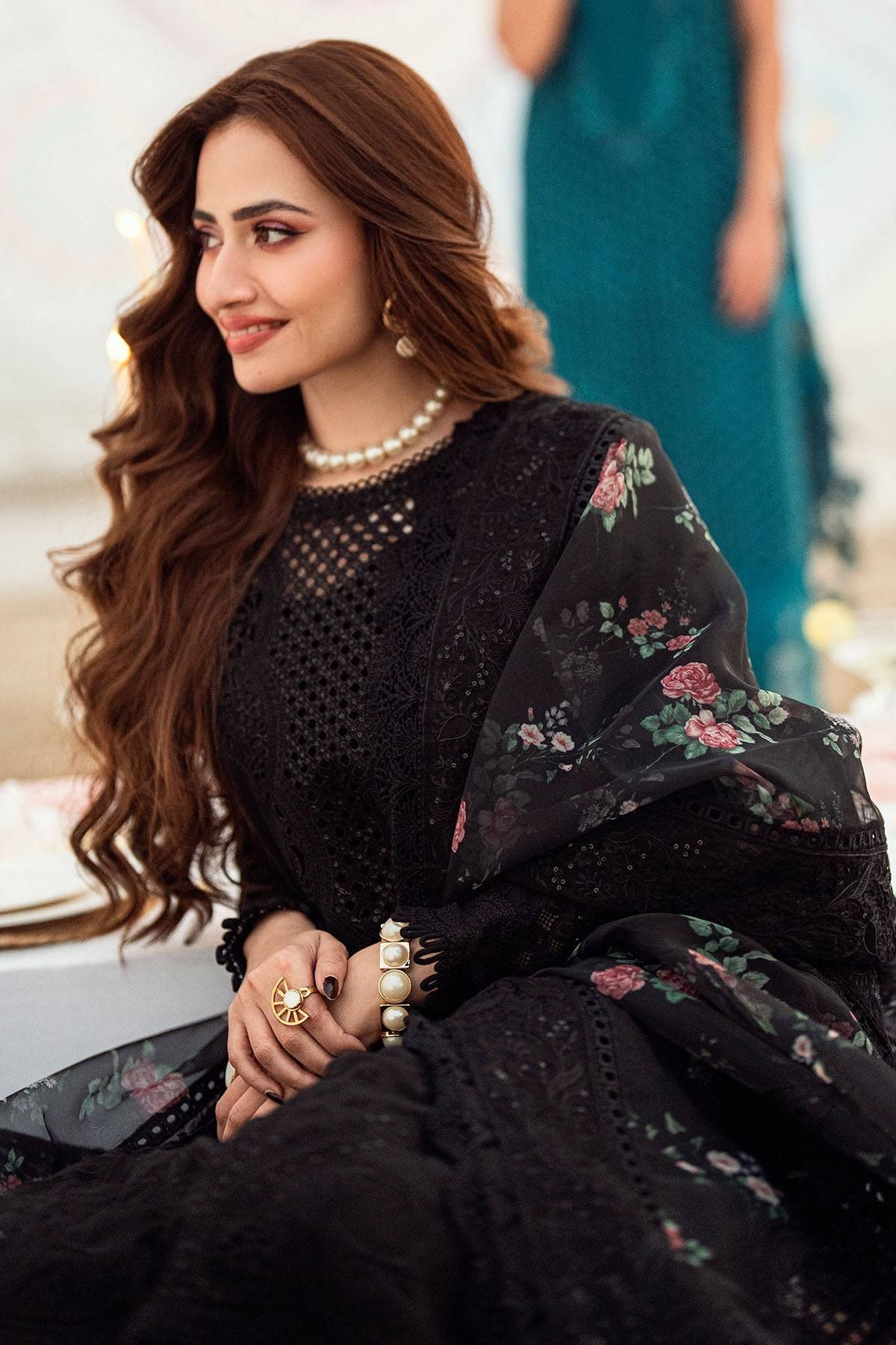 Nureh | Khuwab Luxury Lawn | NE-151 by Maria Faisal - Registered Vendor of : Nureh - type : Ladies Clothes - 100% original wedding dresses