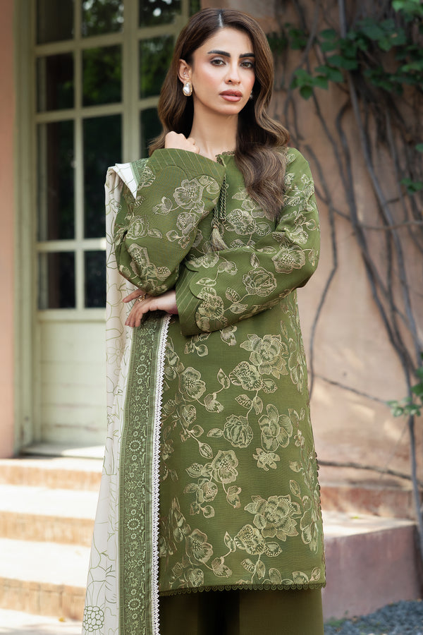 Farasha | Eminence Khaddar 25 | Olvyn - Casual Dress - available at Maria Faisal in UK and USA.