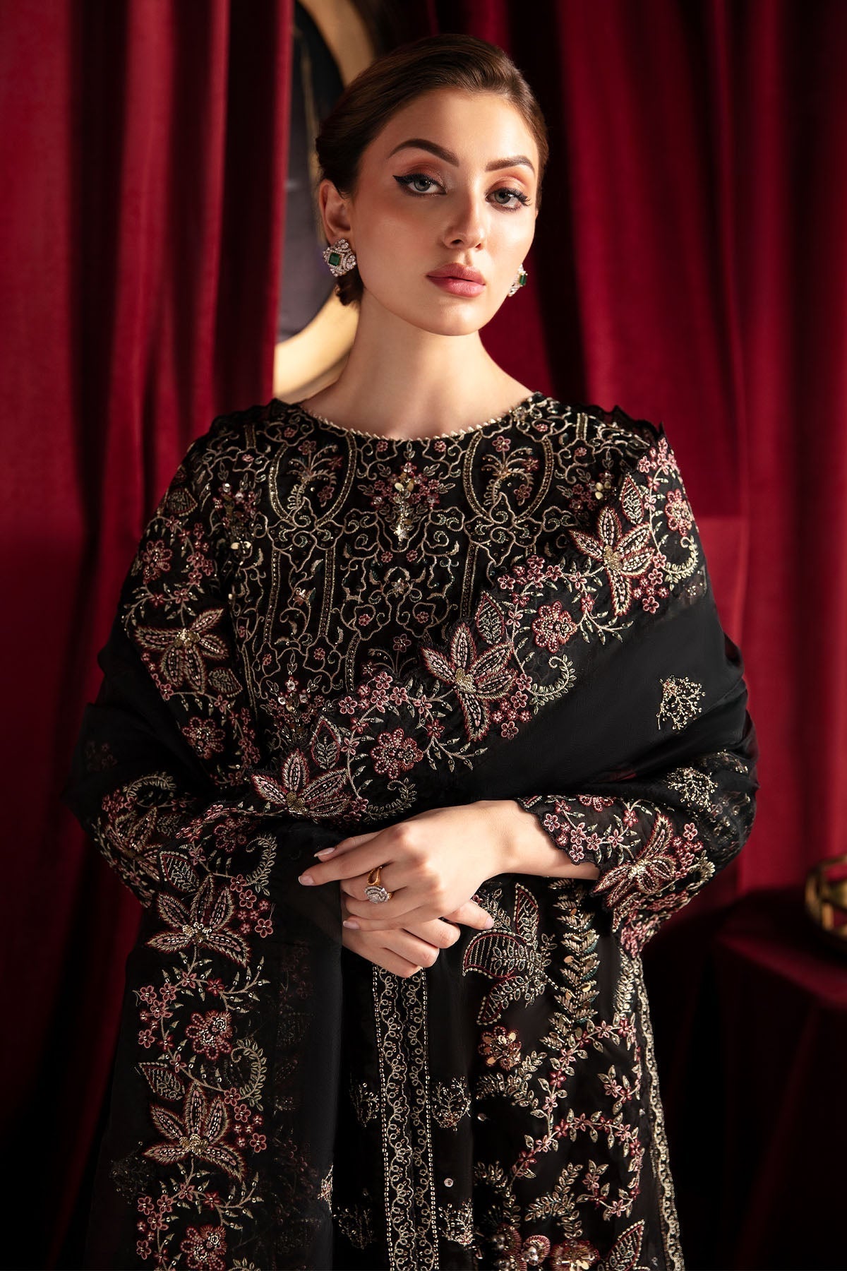Nureh | Elanora Formal 24 | ROSE - Ladies Clothes - Maria Faisal