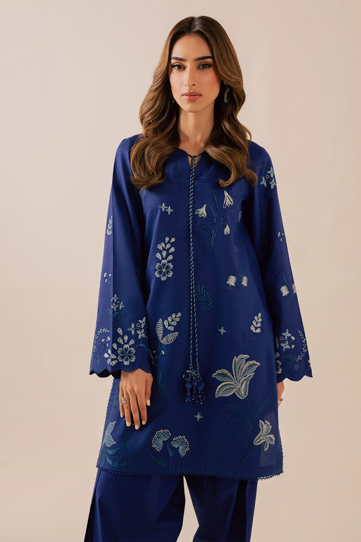 Nureh | Shades of Summer | NP-756 - Luxury Dress - available at Maria Faisal in UK and USA.