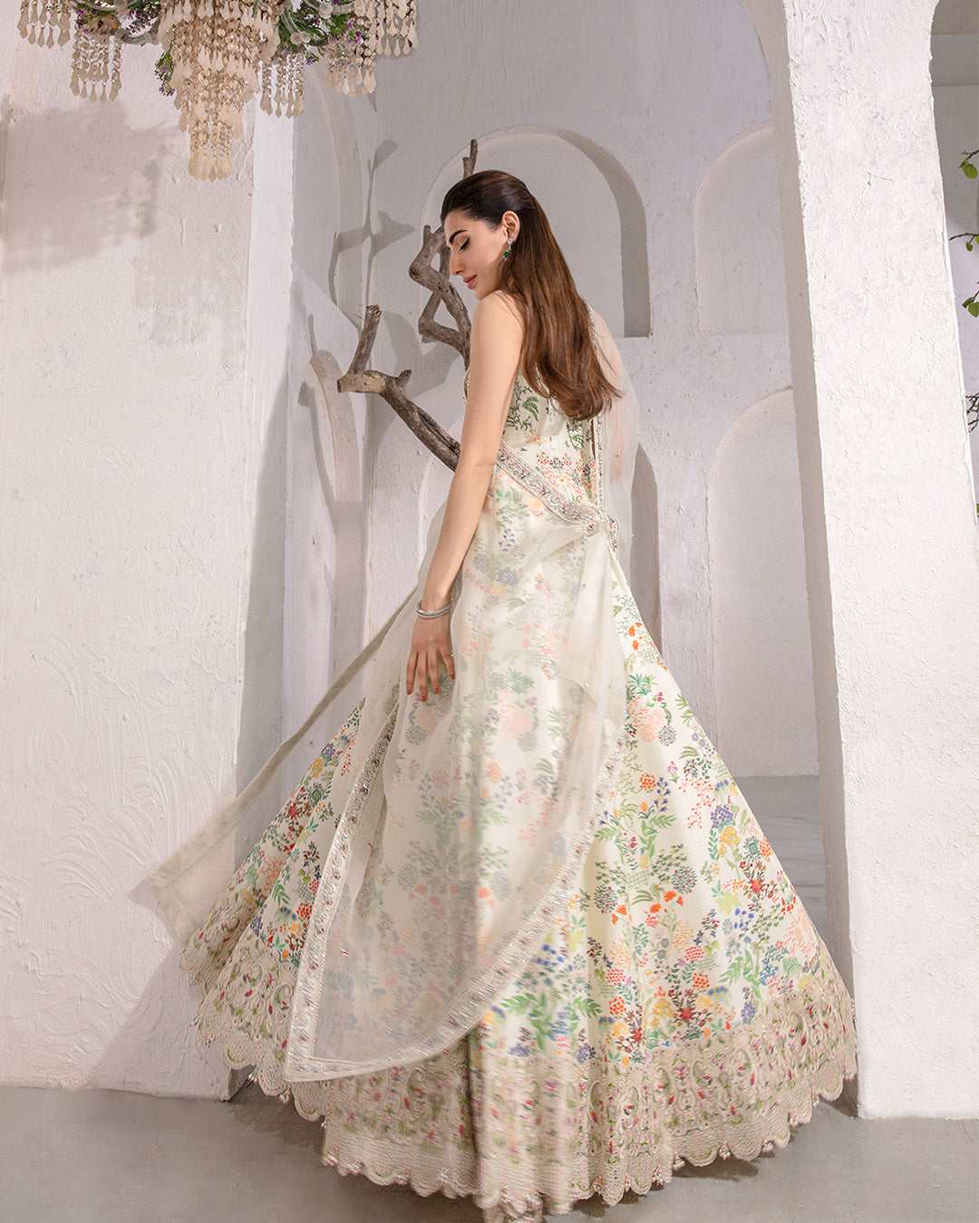 Faiza Saqlain | Lenora Luxury Pret | Floretta - Waniyas