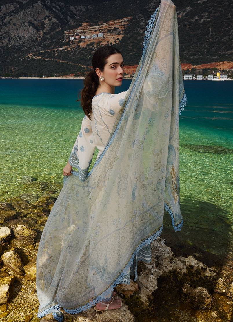 Image | Lawnkari 25 | Mila by Maria Faisal - Registered Vendor of : Image - type : Ladies Clothes - 100% original wedding dresses