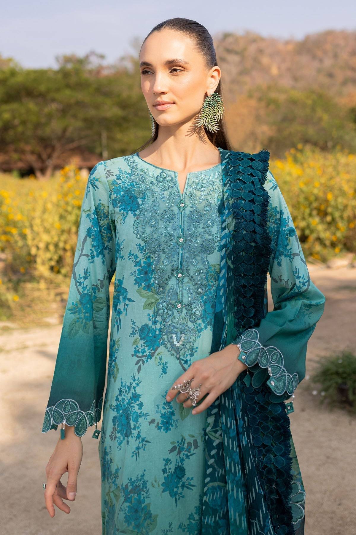 Nureh | Bloom 25 | BL-06 by Maria Faisal - Registered Vendor of : Nureh - type : Ladies Clothes - 100% original wedding dresses