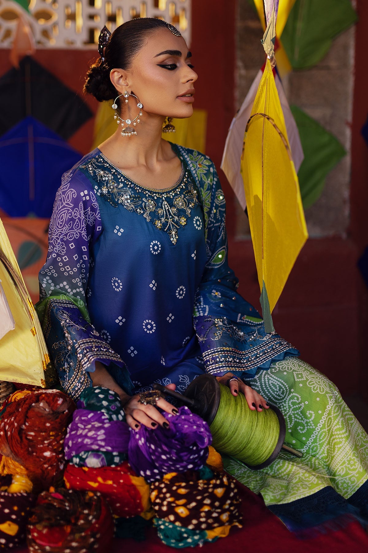 Nureh | Bazaar Lawn | NS-133 - Ladies Clothes - Maria Faisal