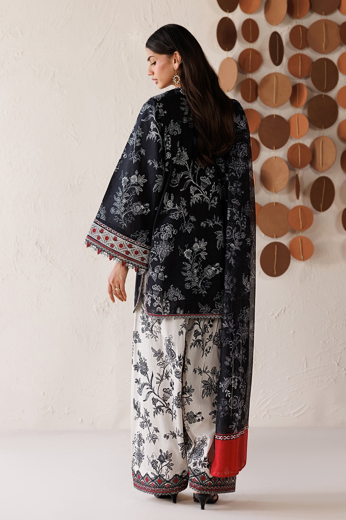 Baroque | Luxury Summer Pret | UF-4514 - Luxury Dress - available at Maria Faisal in UK and USA.
