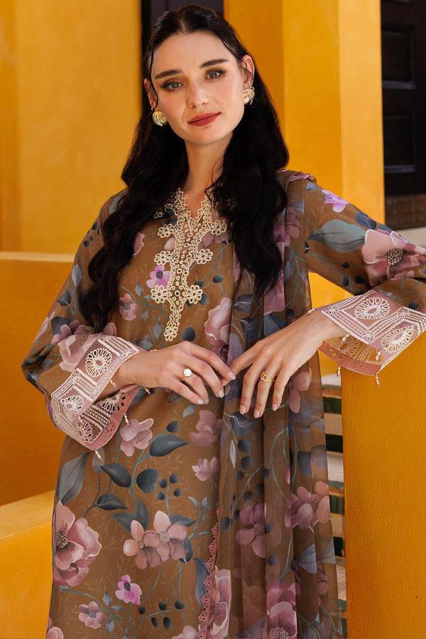 Farasha | Printed Essentials | Fawn Bliss by Maria Faisal - Registered Vendor of : Farasha - type : Ladies Clothes - 100% original wedding dresses