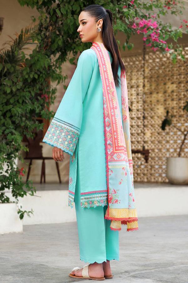 Farasha | Summer Weaves Embroidered Lawn | Ocean Veil by Maria Faisal - Registered Vendor of : Farasha - type : Ladies Clothes - 100% original wedding dresses