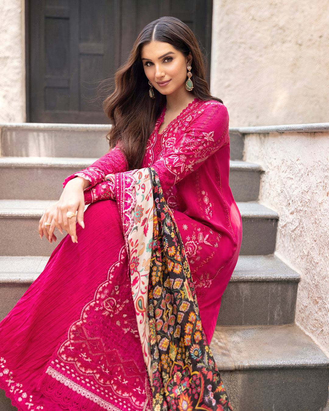 Faiza Saqlain | Zinnia Lawn 25 | Varda by Maria Faisal - Registered Vendor of : Faiza Saqlain - type : Ladies Clothes - 100% original wedding dresses