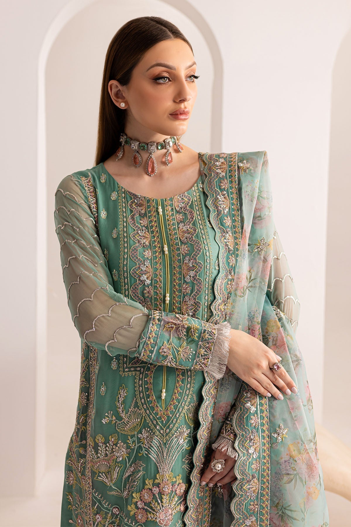 Nureh | Fancy Formals | NP-513 - Ladies Clothes - Maria Faisal