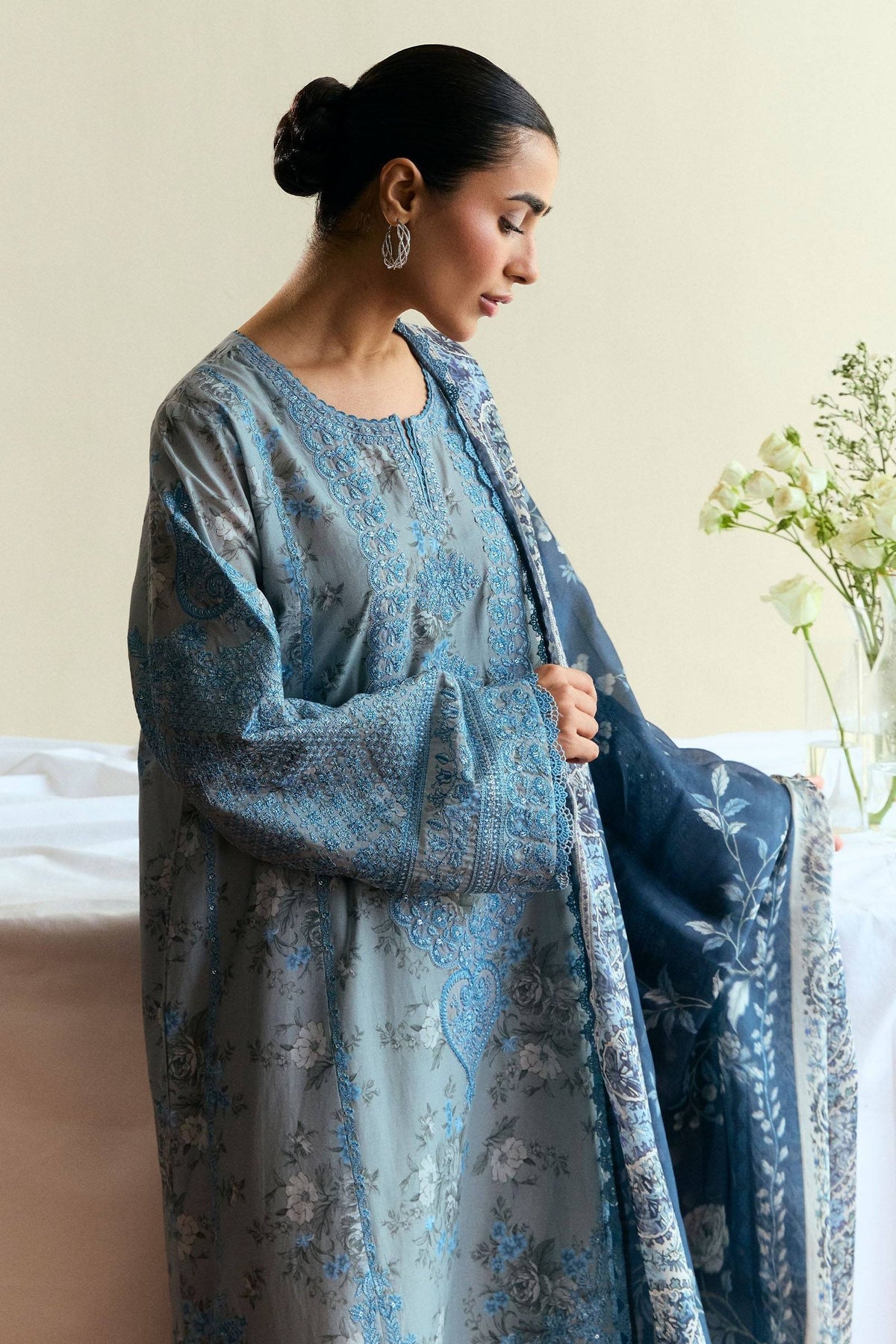 Zara Shahjahan | Coco Eid Edit | Fleuron-D6 by Maria Faisal - Registered Vendor of : Zara Shahjahan - type : Ladies Clothes - 100% original wedding dresses