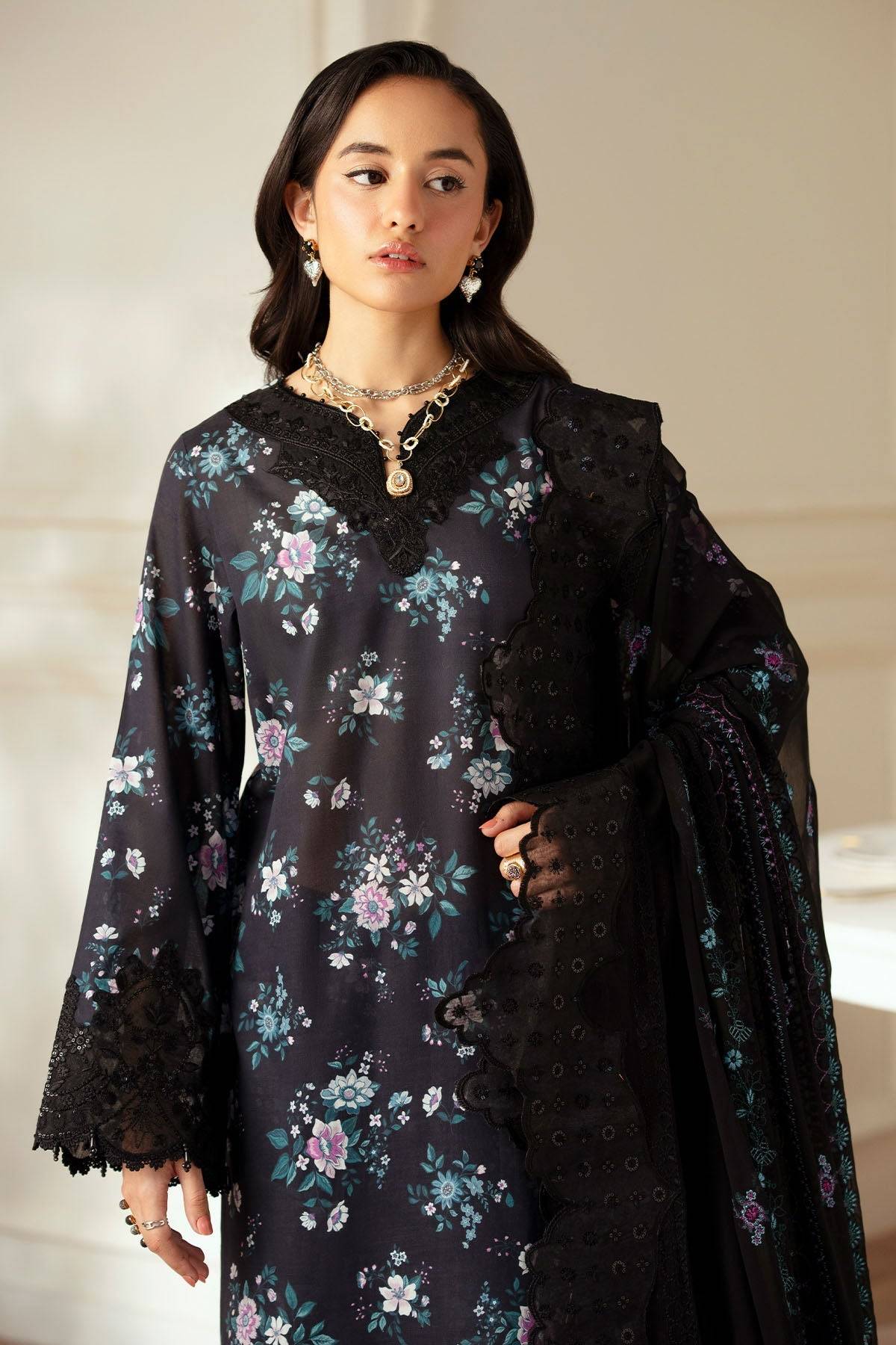 Nureh | Feya Eid Lawn | FE-04 by Maria Faisal - Registered Vendor of : Nureh - type : Ladies Clothes - 100% original wedding dresses
