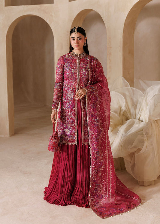 Sardinia | Bridal Edit 26 | ROSANNIA - Bridal Dress - available at Maria Faisal in UK and USA.