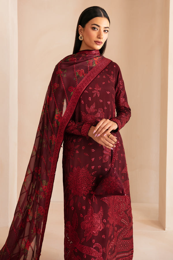 Jazmin | Formals Collection | Raw Silk UR-7031 - Ladies Clothes - Maria Faisal