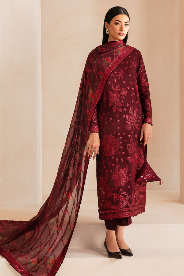 Jazmin | Formals Collection | Raw Silk UR-7031 - Ladies Clothes - Maria Faisal