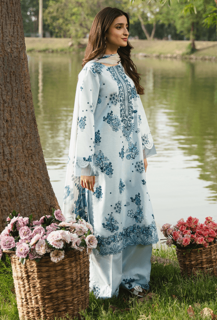 Hum Dum | Summer Breeze 25 | D10 by Maria Faisal - Registered Vendor of : Hum Dum - type : Ladies Clothes - 100% original wedding dresses