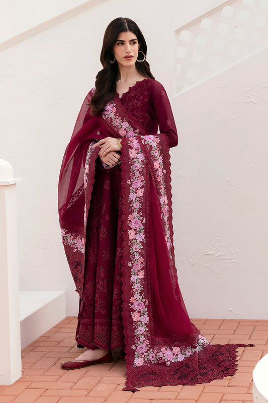 Baroque | Eid Lawn 26 | EL-D05 - Luxury Dress - available at Maria Faisal in UK and USA.