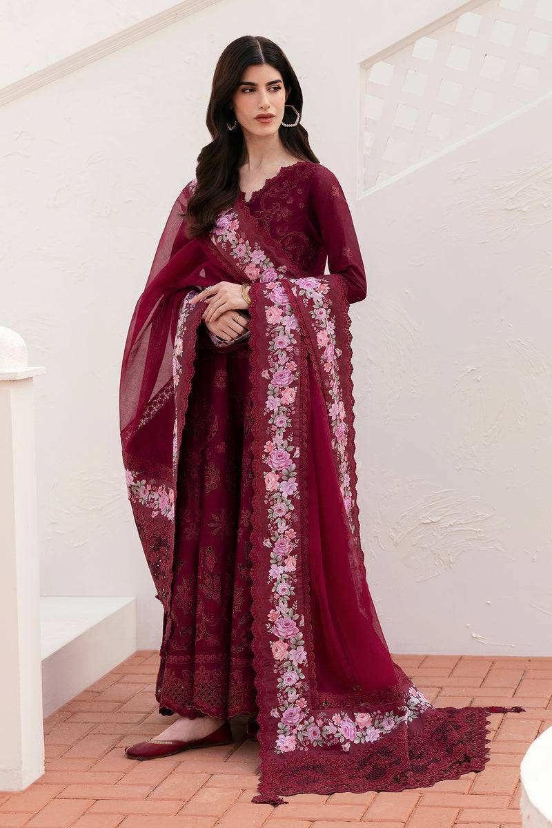 Baroque | Eid Lawn 25 | EL-D05 by Maria Faisal - Registered Vendor of : Baroque - type : Ladies Clothes - 100% original wedding dresses