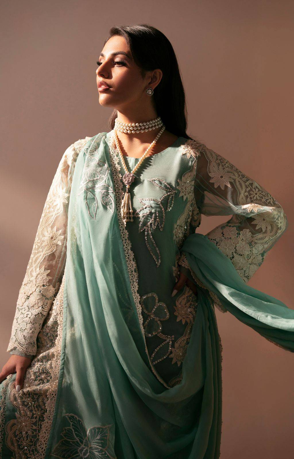 Ajr Couture | Symphony Luxe Festive 25 | Ember by Maria Faisal - Registered Vendor of : AJR Couture - type : Ladies Clothes - 100% original wedding dresses