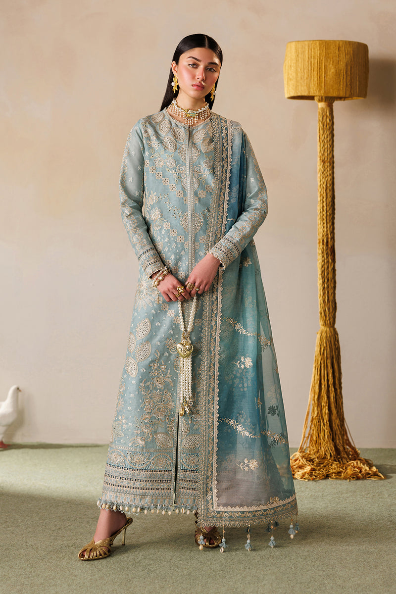 Baroque | Eid Lawn 26 | EL26-D01 - Luxury Dress - available at Maria Faisal in UK and USA.