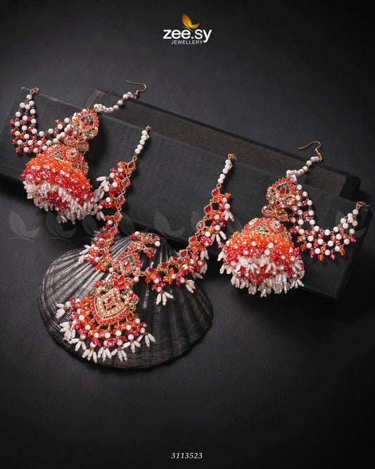 Kashaf Earrings - Earrings 