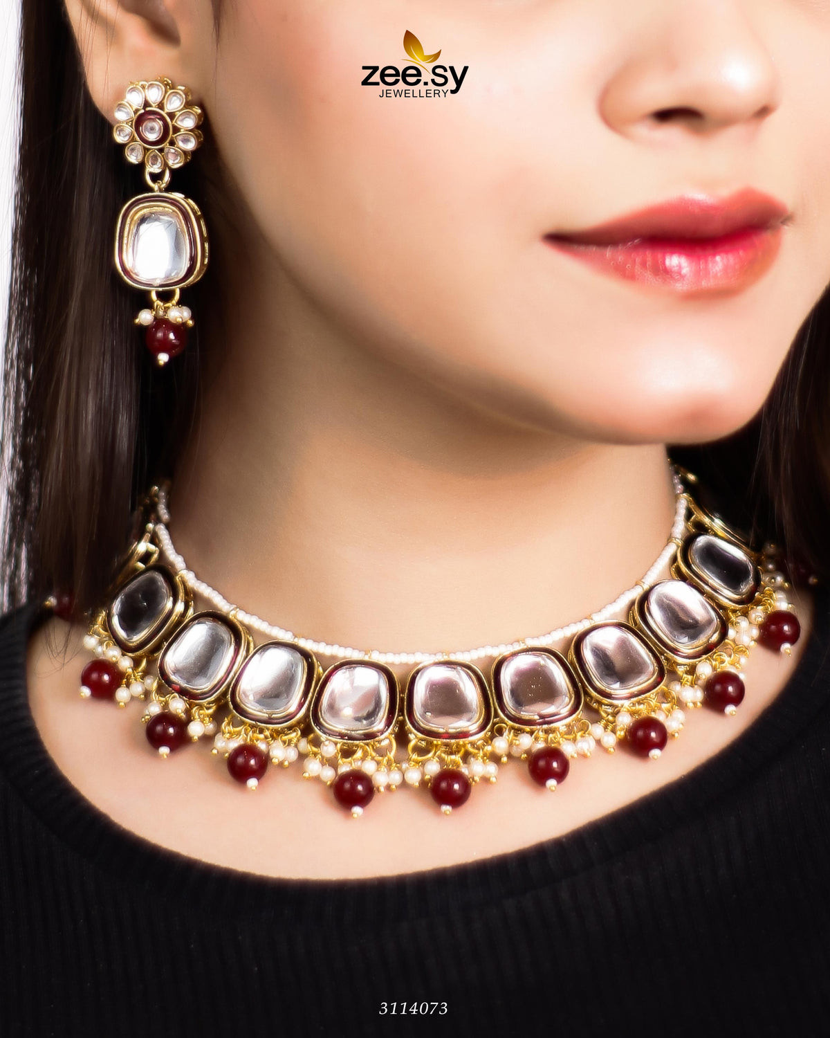 Aqsa Necklace Set - Necklace Sets 