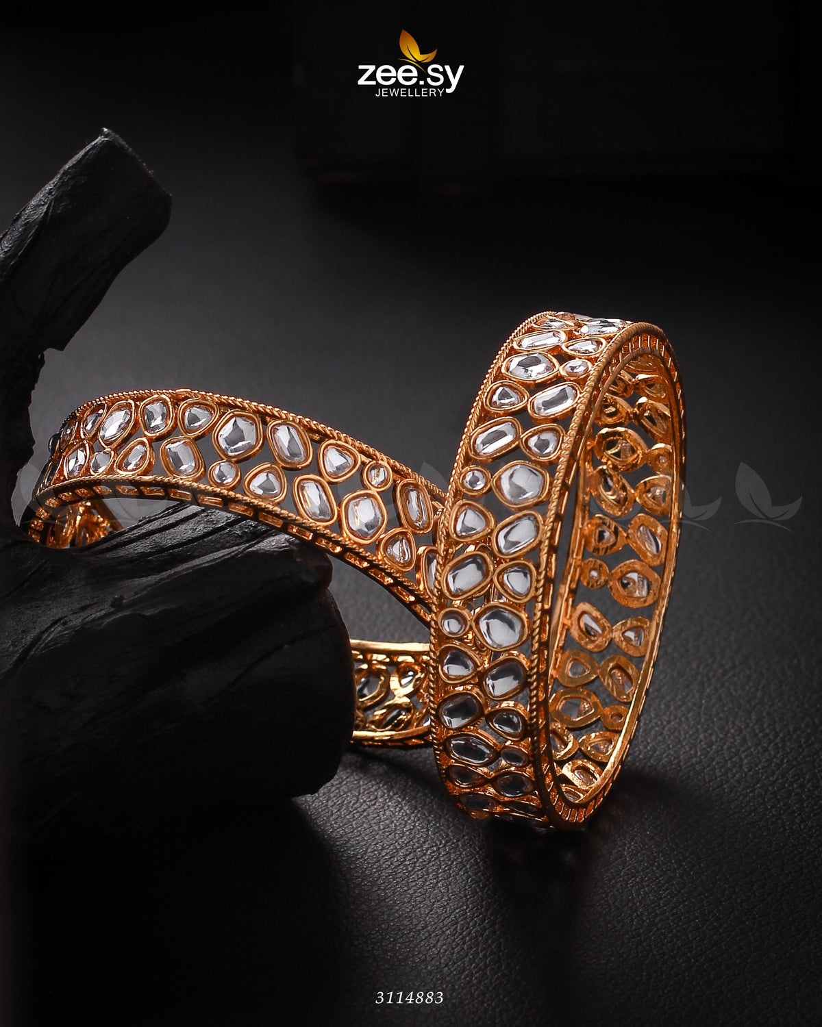 Saffron Bangles - Bangles 