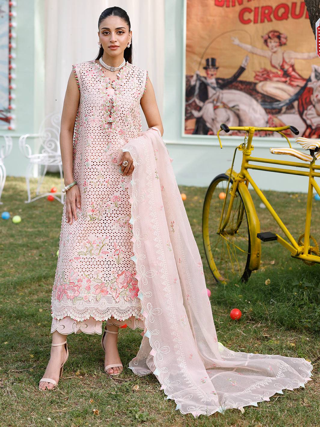 Bin Ilyas | Carnival Summer Edit 25 | 31 - A by Maria Faisal - Registered Vendor of : Bin Ilyas - type : Ladies Clothes - 100% original wedding dresses