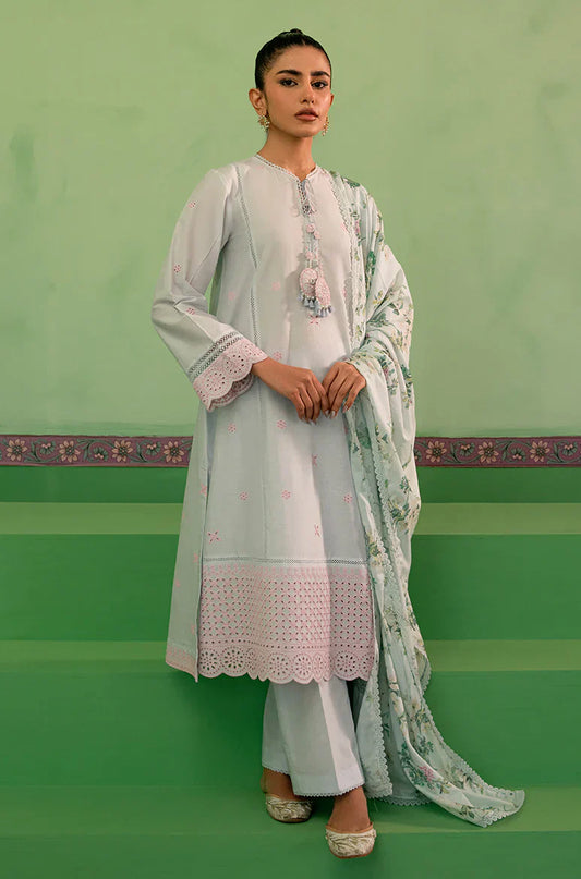Cross Stitch | Mahiri Embroidered Collection | AQUA PEARL - Ladies Clothes - Maria Faisal
